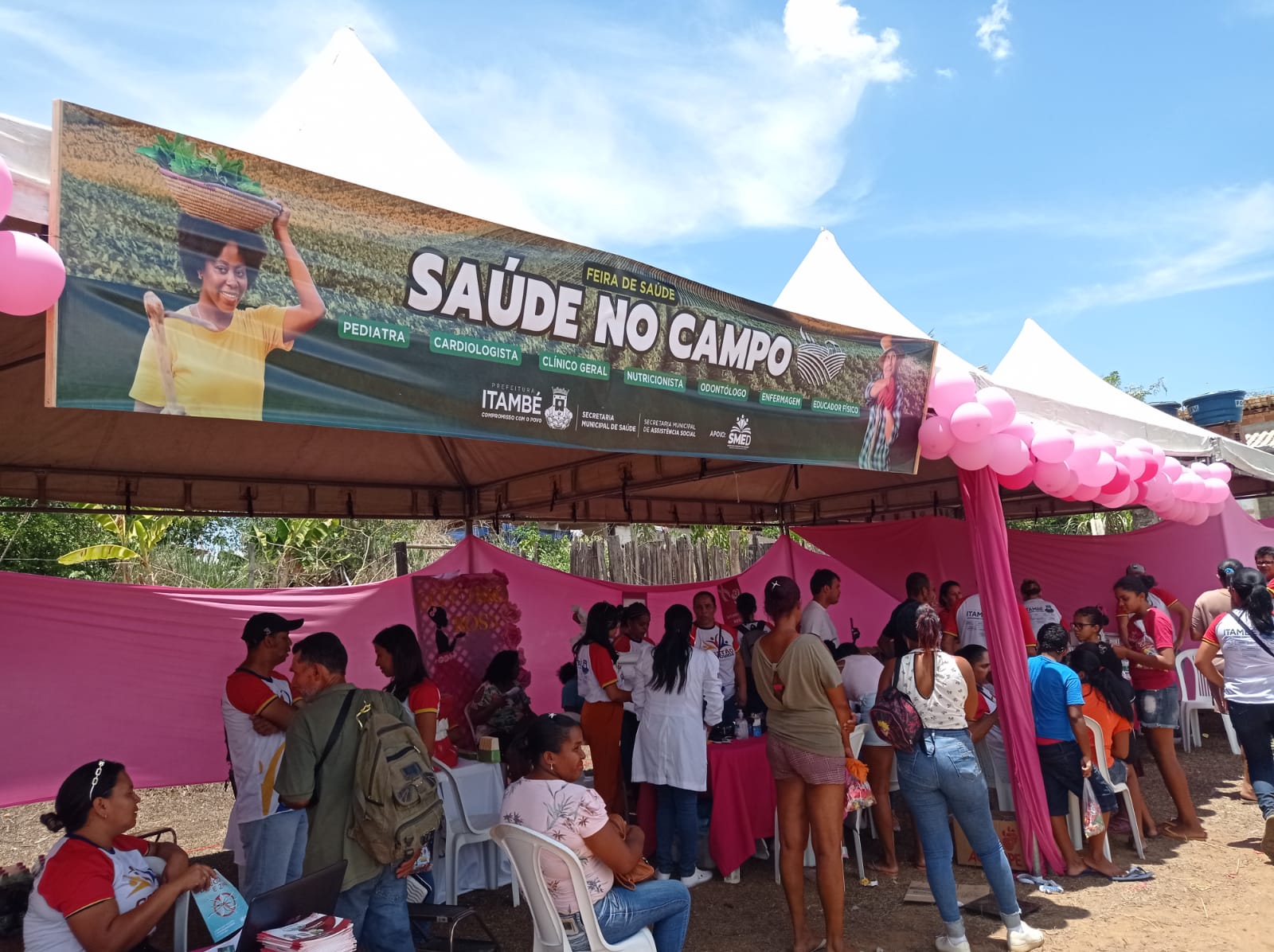 Cuidado e acolhimento: Feira de Saúde beneficia a comunidade do Barro Vermelho e outras regiões