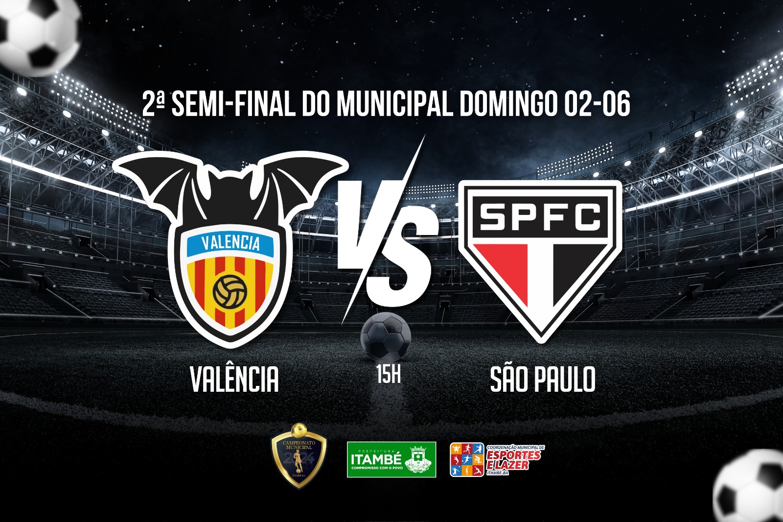 Segundo confronto da semifinal será entre Valência e São Paulo neste domingo (02)