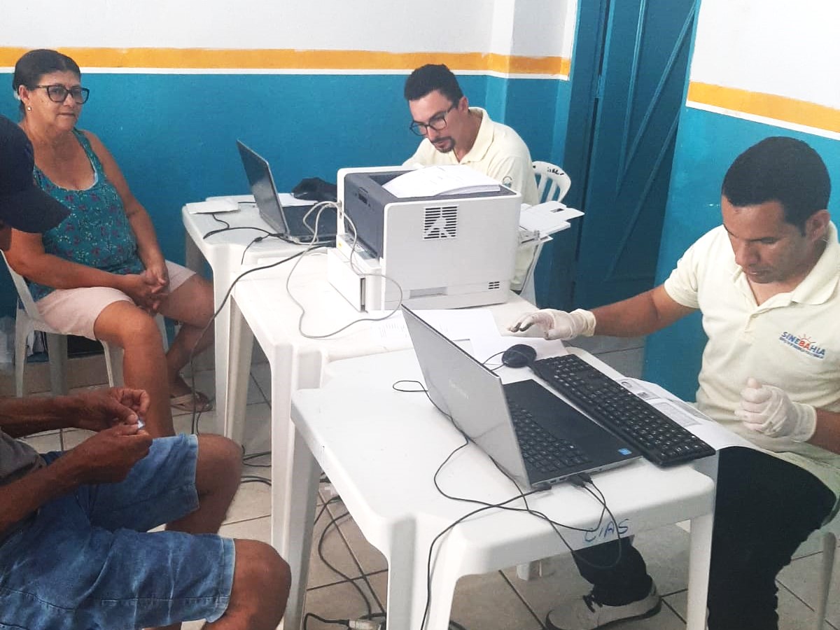 SineBahia realizou mutirão para emissão de RG no distrito de Cassilândia
