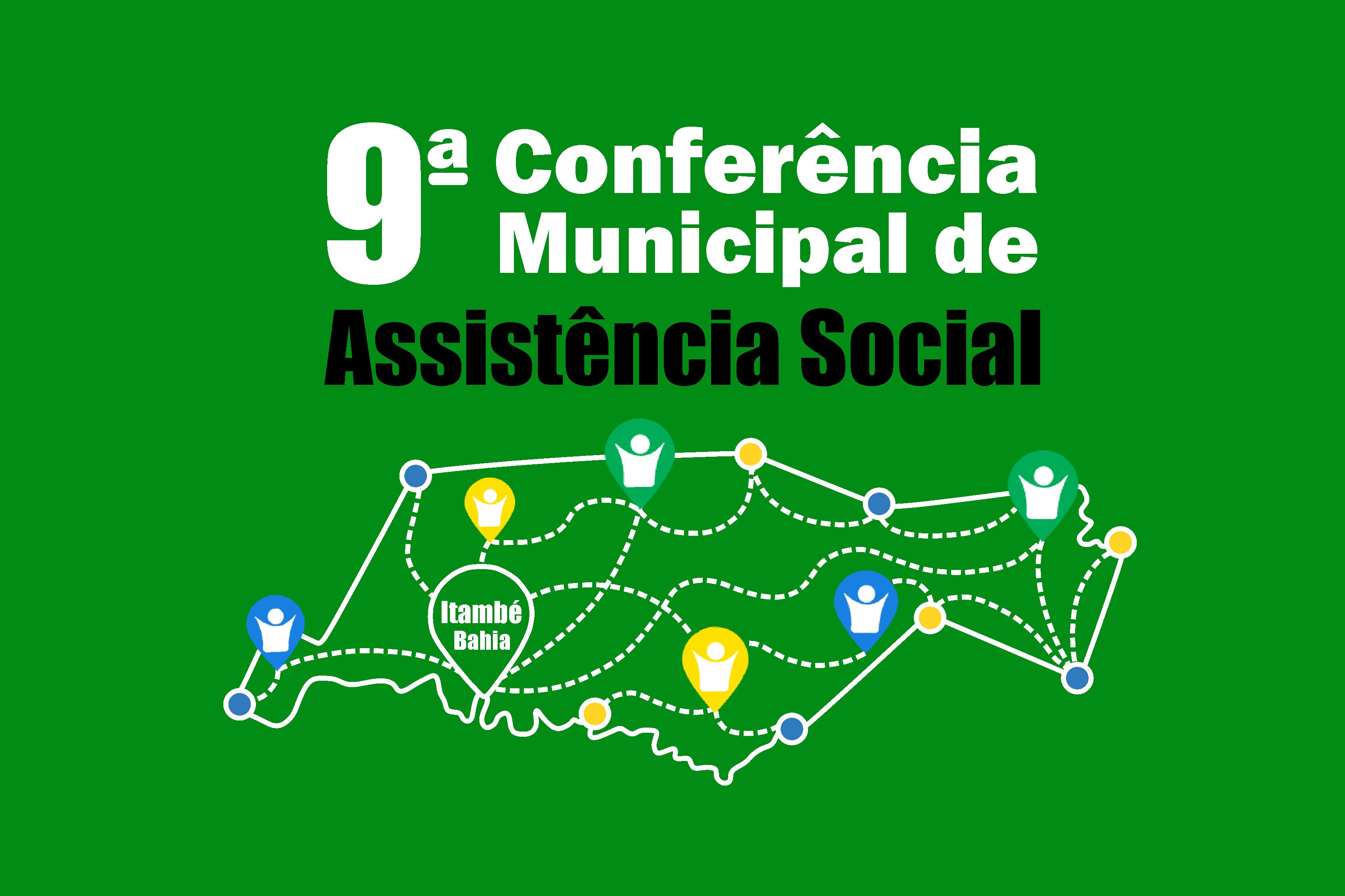Itambé vai realizar nesta quarta (04) a 9ª Conferência Municipal de Assistência Social