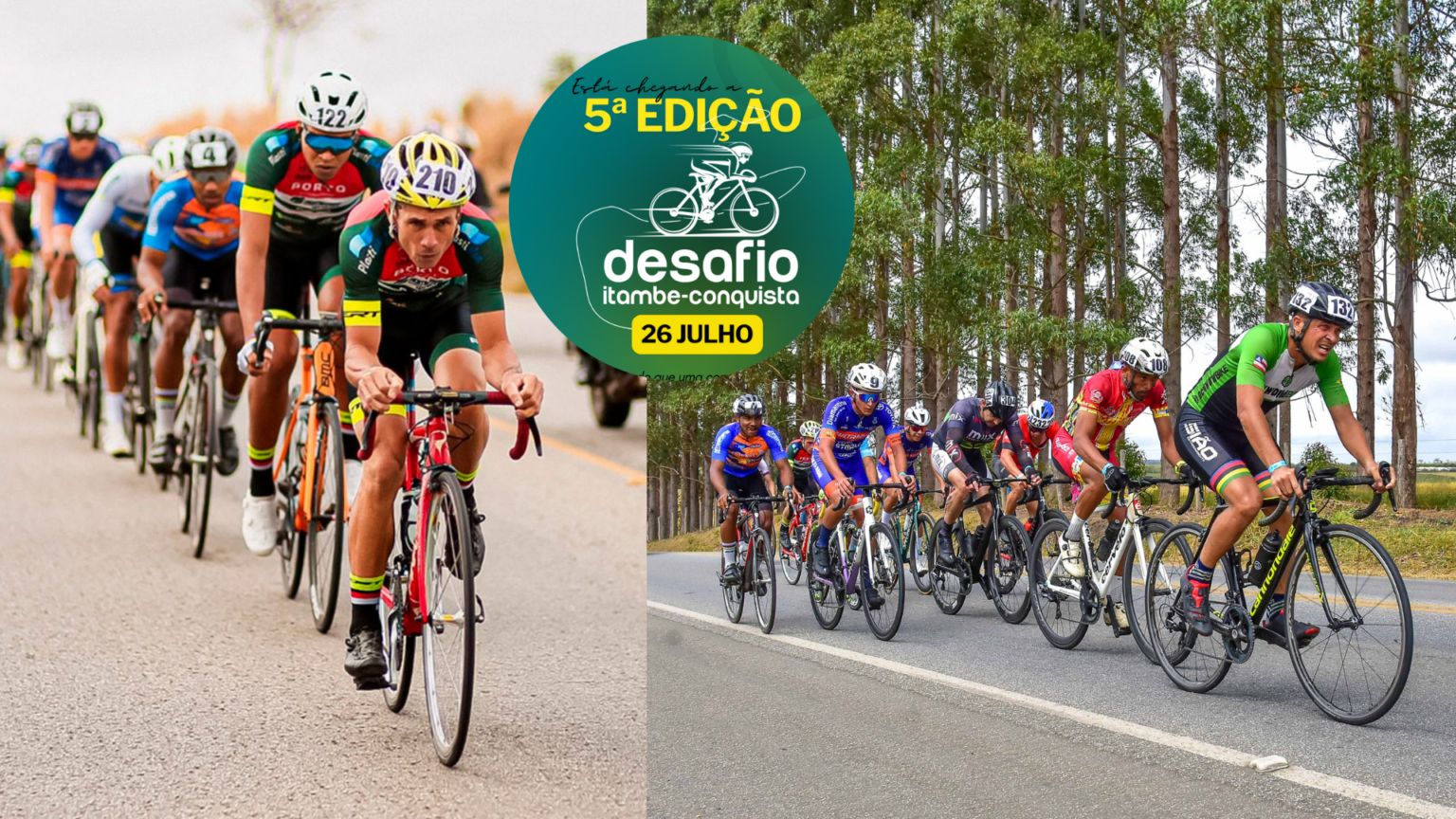Apoiada pela Prefeitura de Itambé, 5ª edição do Desafio de Ciclismo Itambé-Conquista acontece neste domingo