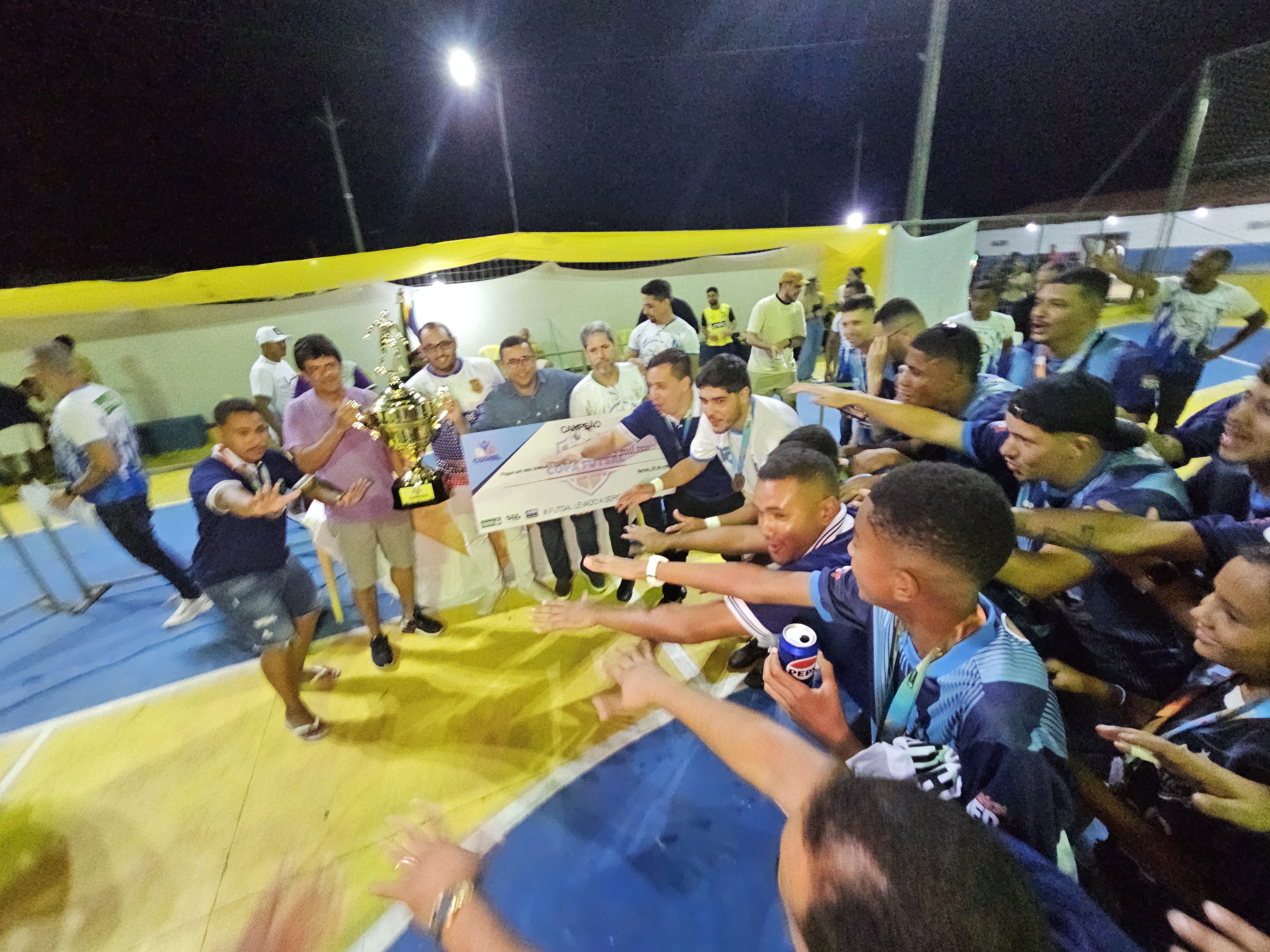Itambé comemora grande final da Copa Futsal 2025 com Central campeão e goleada do Futsal Feminino