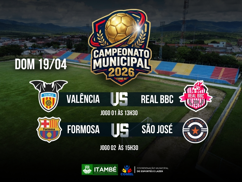Duelos decisivos pelo Grupo A movimentam o Campeonato Municipal neste domingo