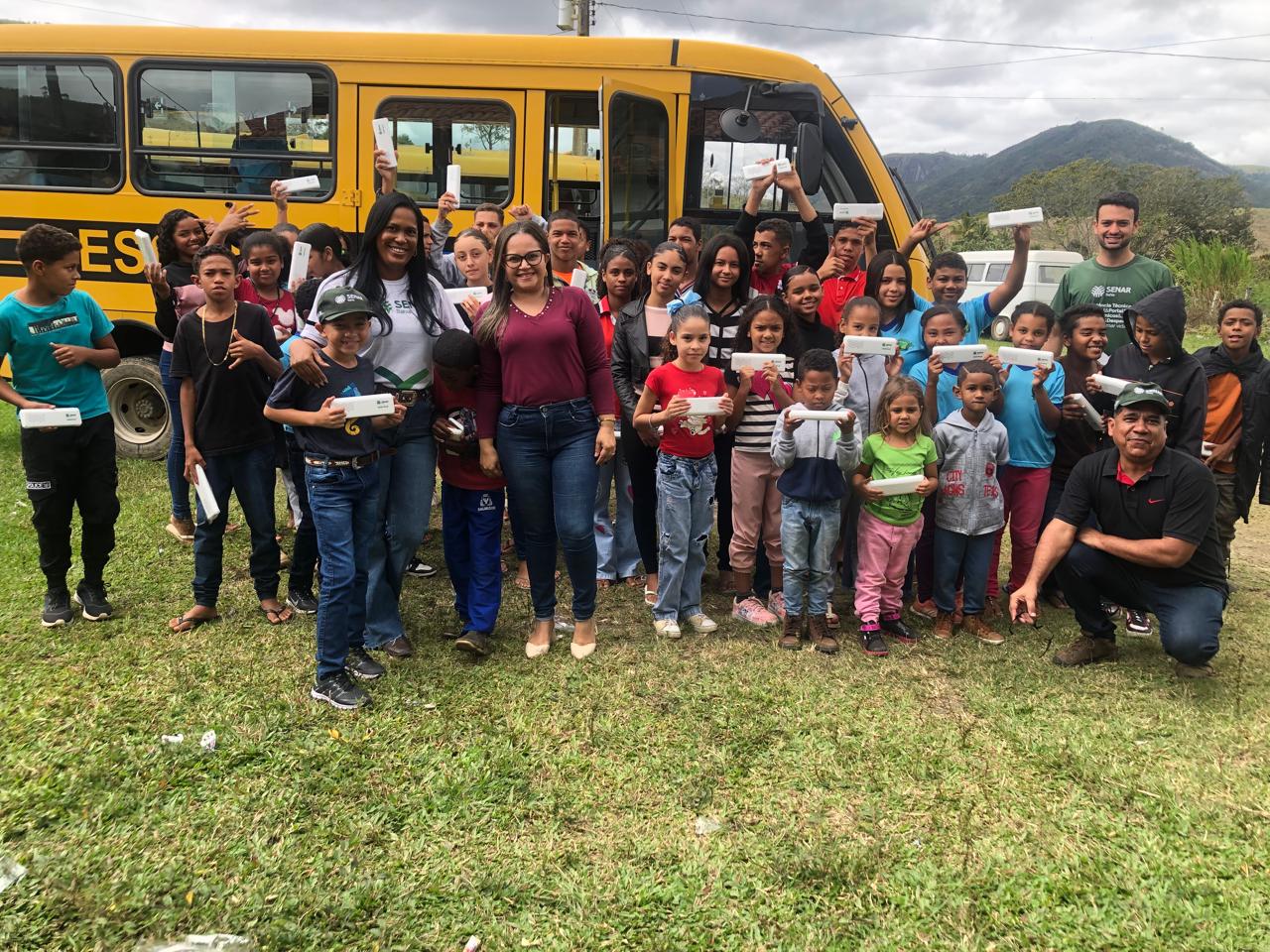 Projeto Saúde Bucal beneficia estudantes da zona rural de Itambé