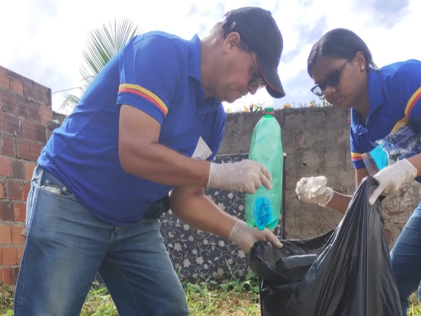 Bairro Felipe Achy recebe mutirão de combate ao Aedes aegypti