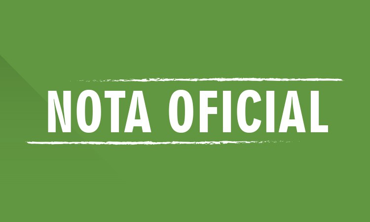 NOTA OFICIAL