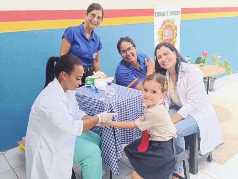 Frei Caneca realizou com sucesso mais uma etapa do Projeto Escola Saudável