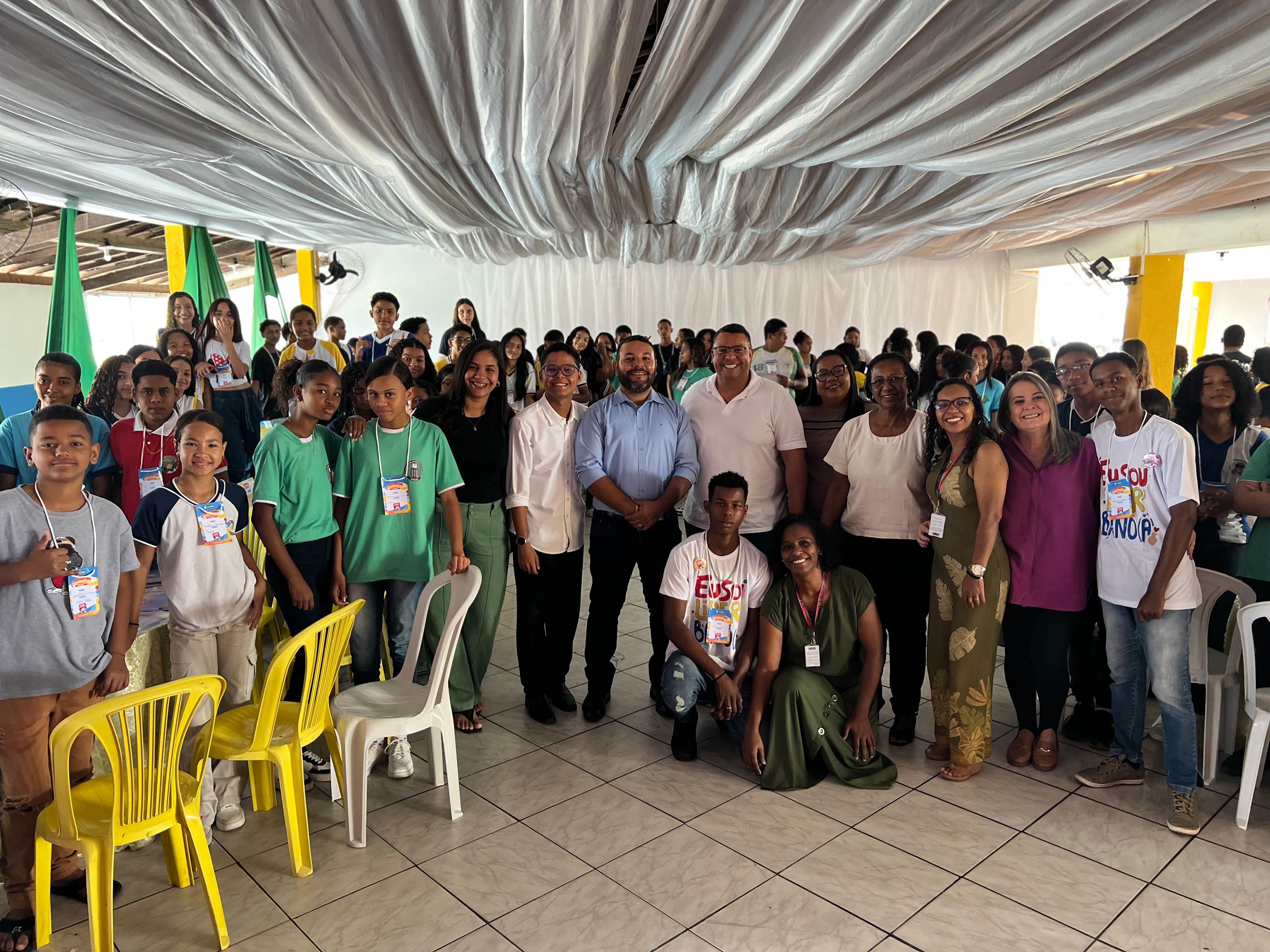 Encontro Municipal de Líderes de Classe reforça protagonismo estudantil e diversidade na educação