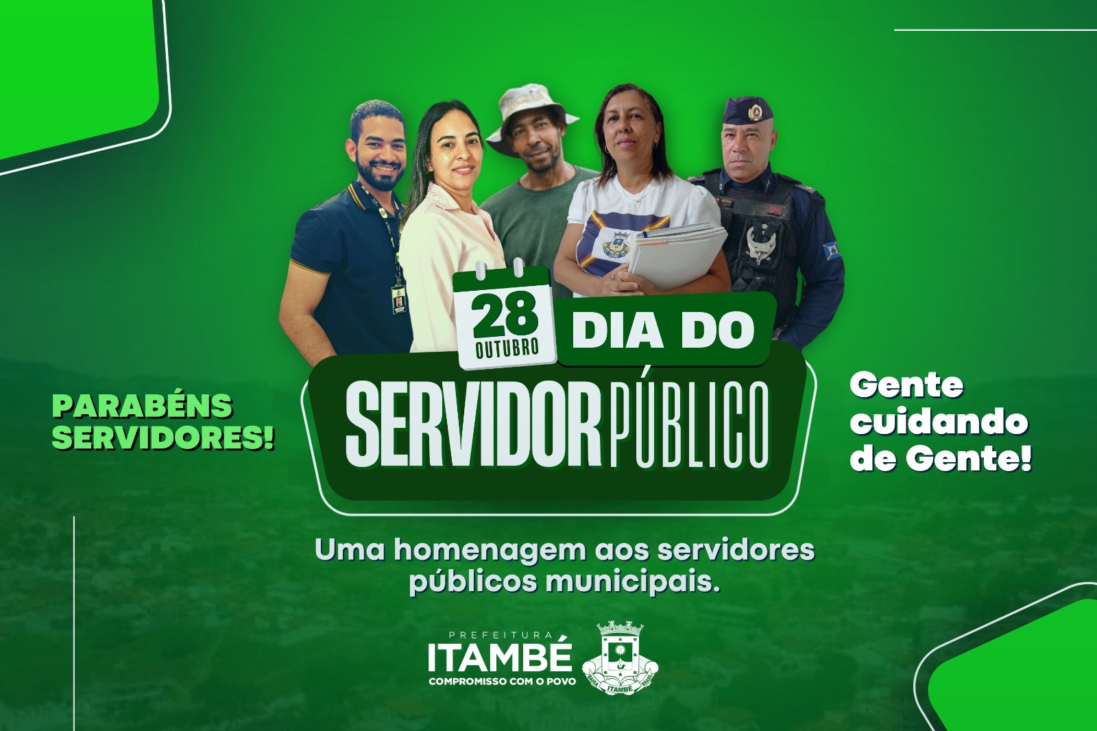 Homenagem da Prefeitura de Itambé a todos os servidores públicos