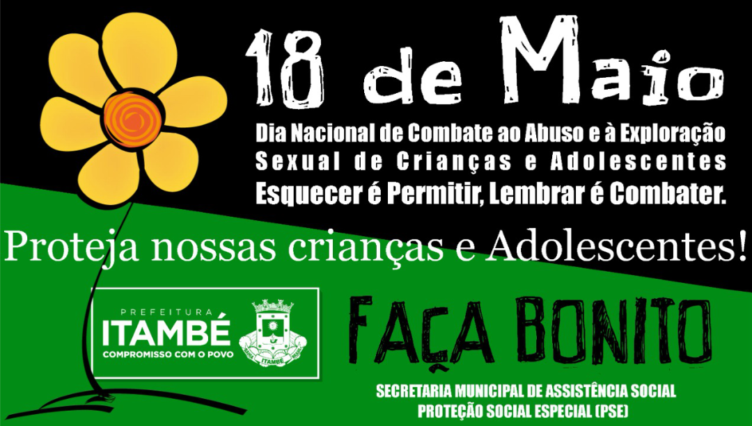 Município de Itambé vai realizar ampla campanha de conscientização alusiva ao 18 de Maio