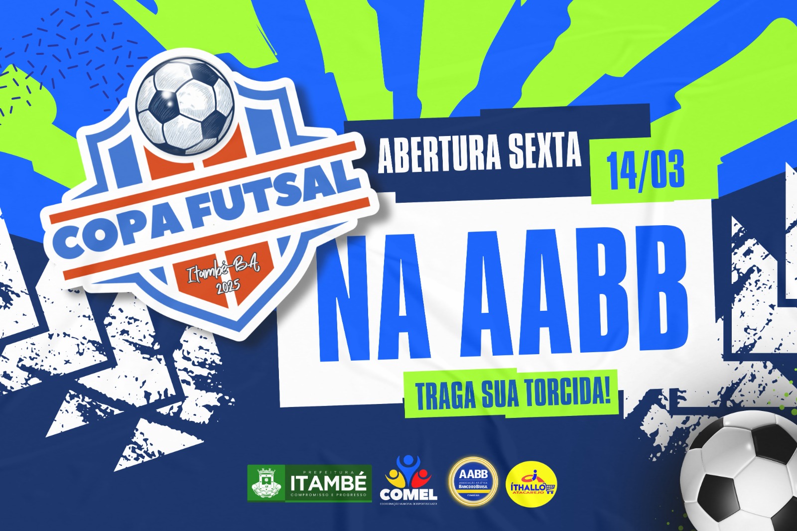 Copa de Futsal começa nesta sexta-feira e promete emoção e competição de alto nível