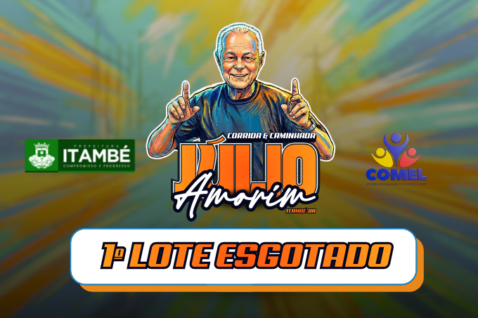 Corrida Júlio Amorim: Primeiro lote de inscrições acaba em tempo recorde e Prefeitura garante abertura de novas vagas
