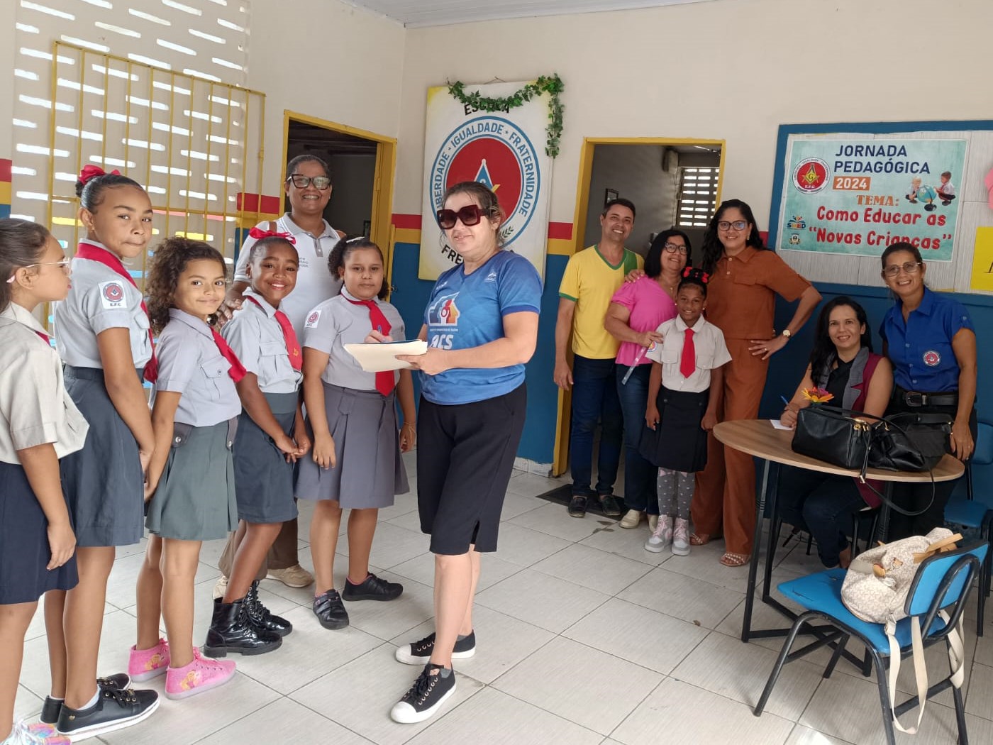 Frei Caneca realiza com sucesso a abertura do Projeto Escola Saudável