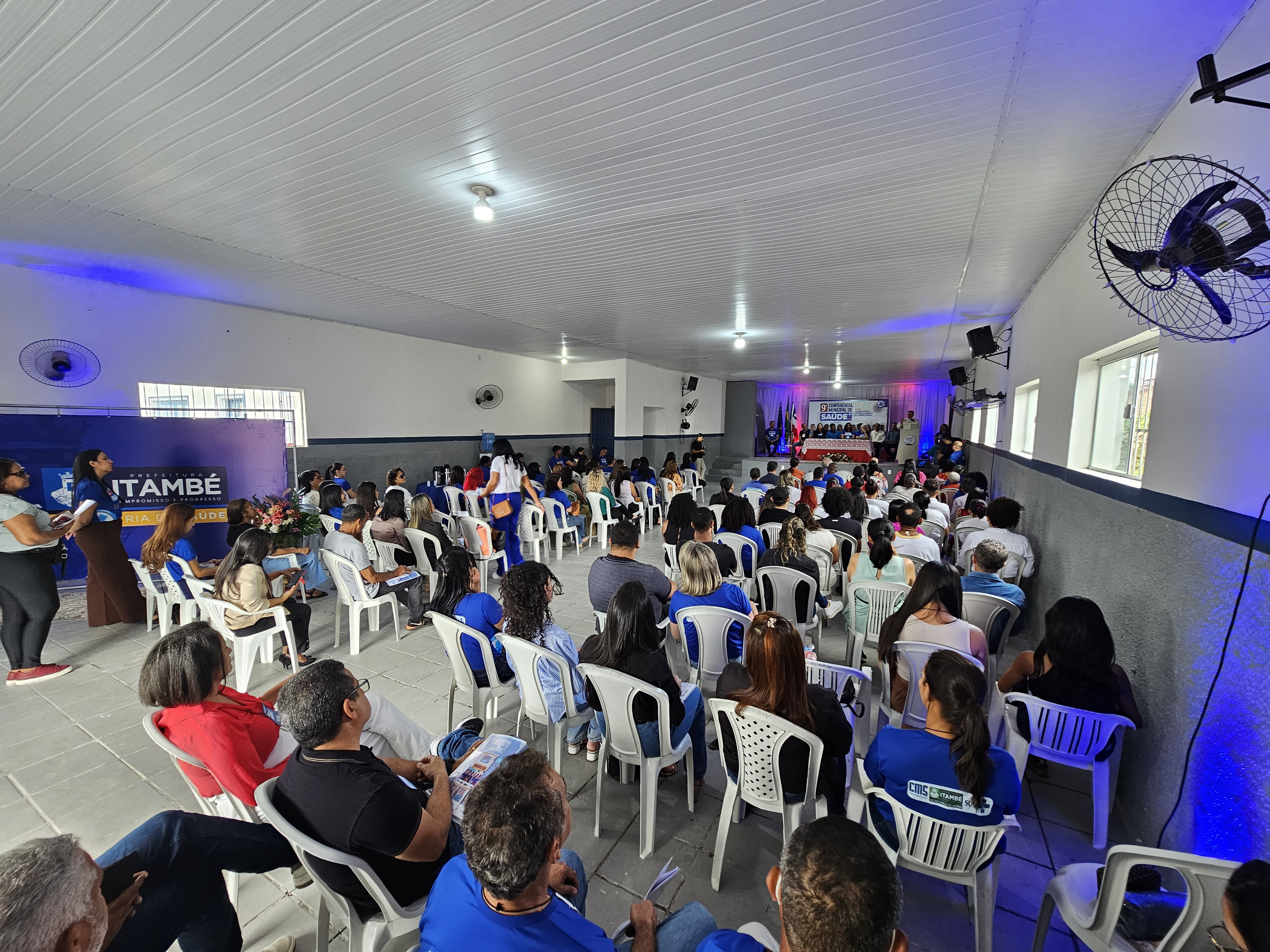 População participa da 9ª Conferência Municipal de Saúde em Itambé