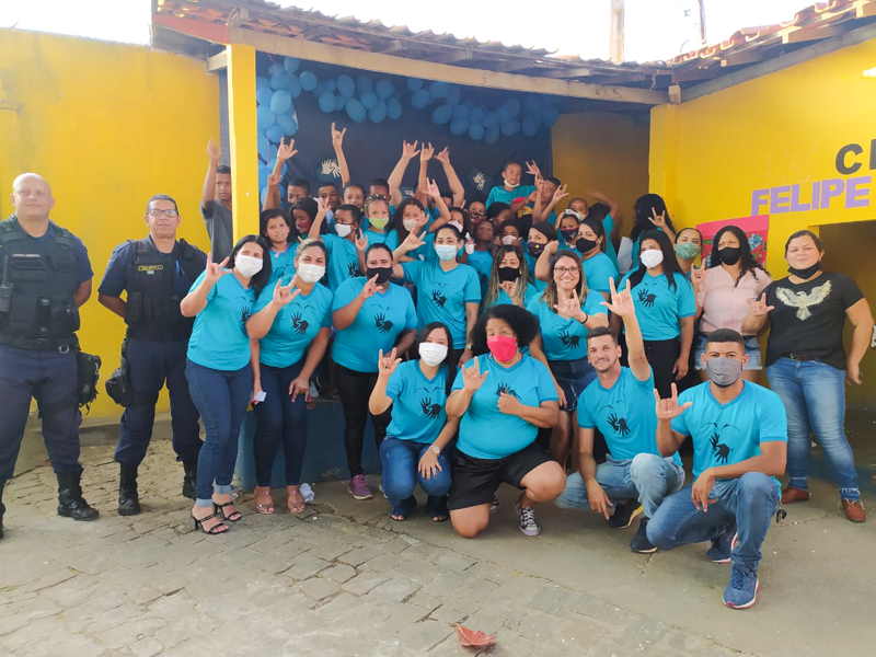 Setembro Azul no CRAS Felipe Achy é marcado por ações de conscientização e apoio à comunidade surda