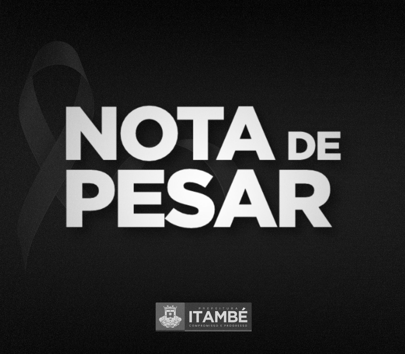 Nota de Pesar pelo falecimento da servidora pública Maria Jenessy Pinto