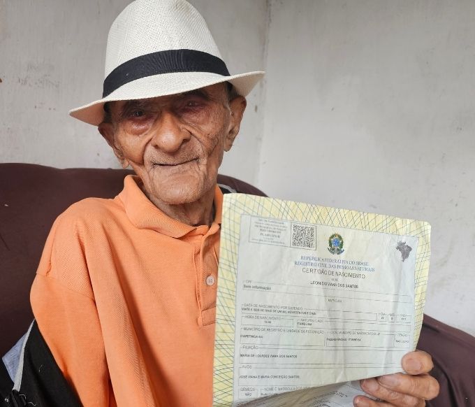 Aos 115 anos, itambeense esbanja vitalidade e pode ser o homem mais velho da Bahia