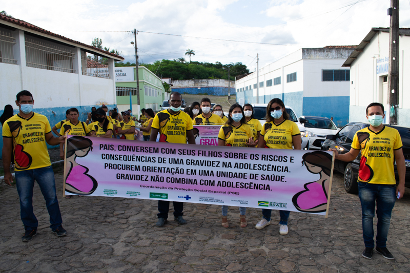 Ações de conscientização marcam a Semana Nacional de Prevenção à Gravidez na Adolescência em Itambé
