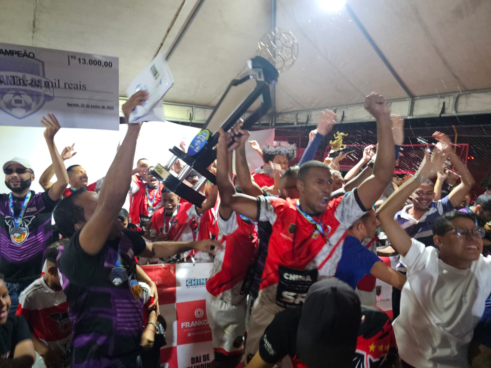 Valência goleia São Paulo e conquista o título do 40º Campeonato Municipal de Futebol de Itambé
